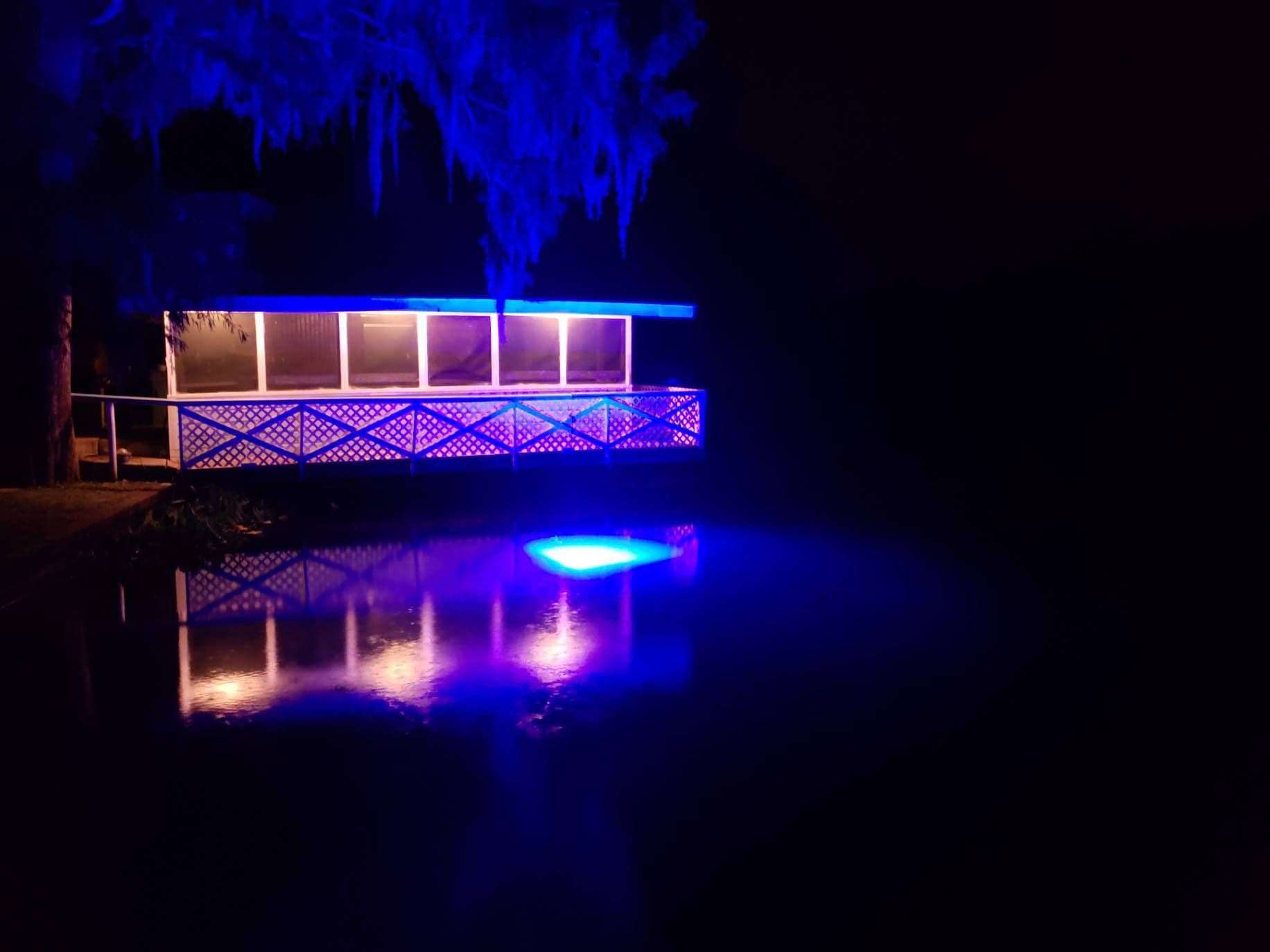 Marine Solar LED Dock/Deck Lights