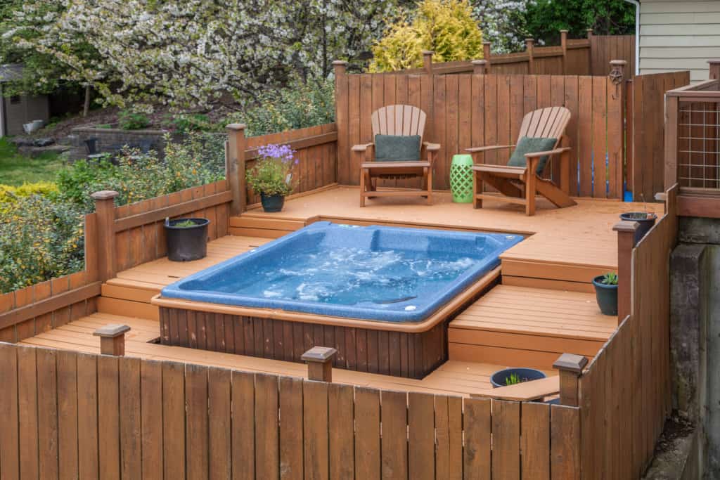 Can I Add A Hot Tub To My Deck Decks Docks Lumber Co 