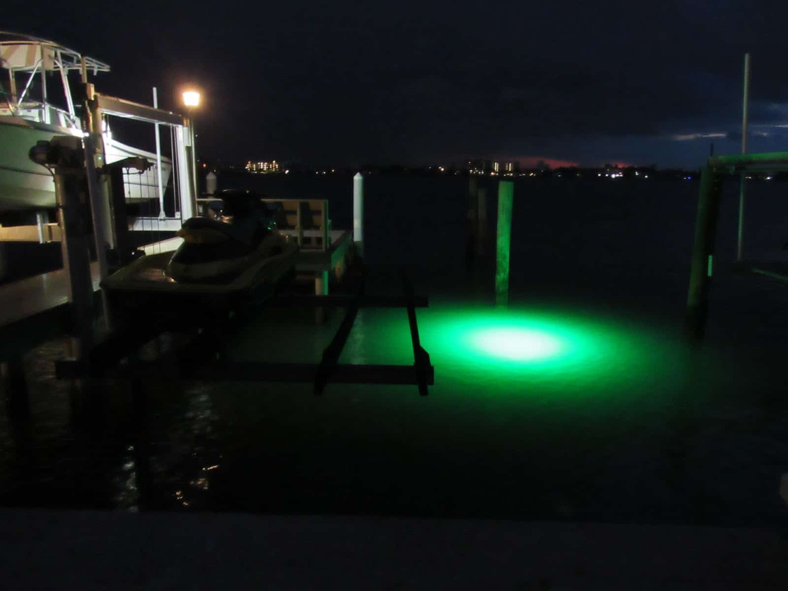 LED Dock Lighting For Boat Docks And Pilings - Electric Company Sarasota FL