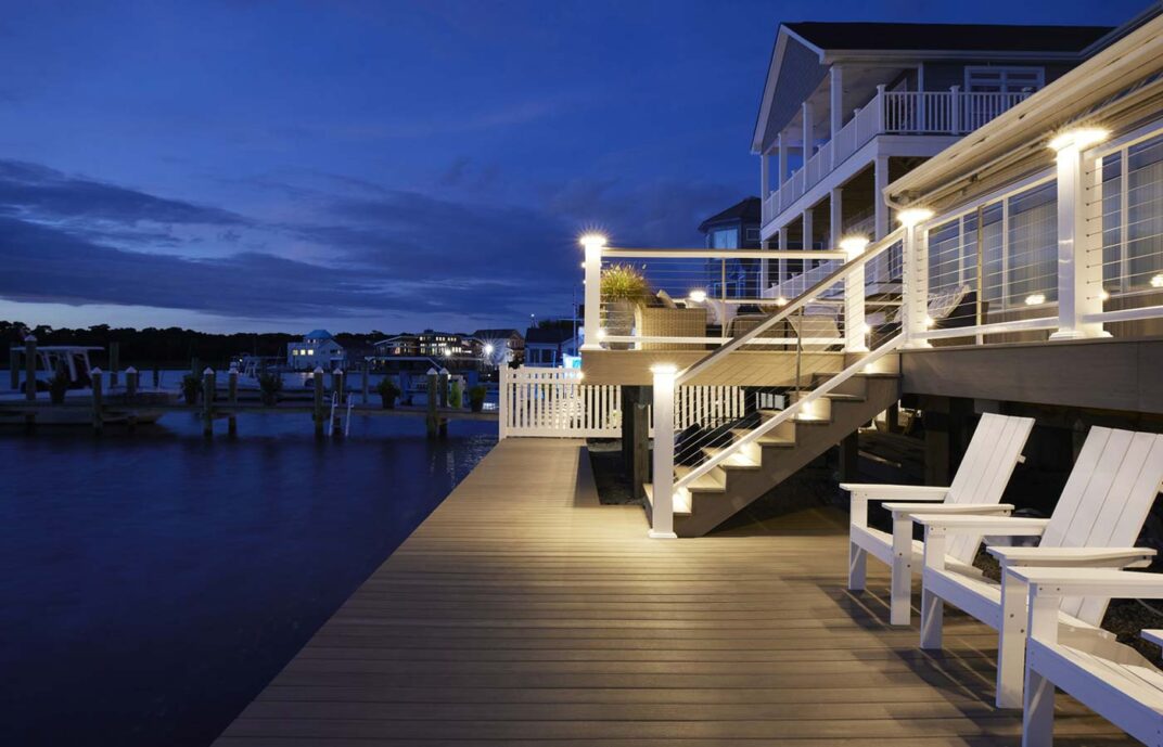 Outdoor Deck Railing Lighting Ideas | Decks & Docks